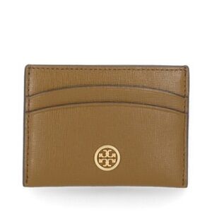 TORY BURCH• ROBINSON CARD CASE BISTRO BROWN